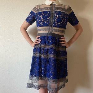 Self Portrait inspired cocktail dress